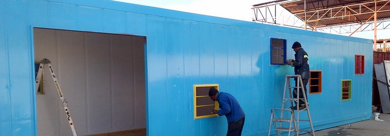 The Mandela Day container library project