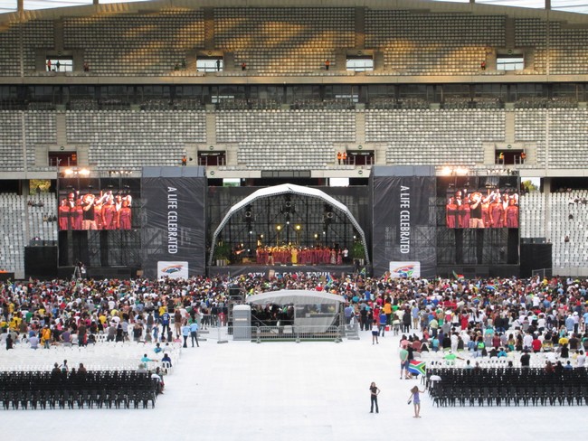 Mandela Memorial Concert blog 2